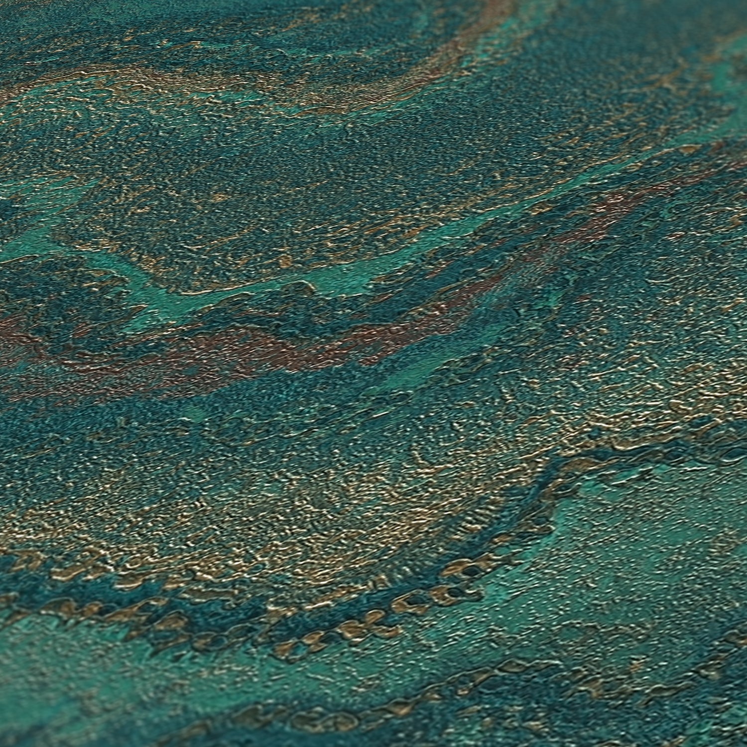 High-quality wallpaper from the Stories of Life collection in green 