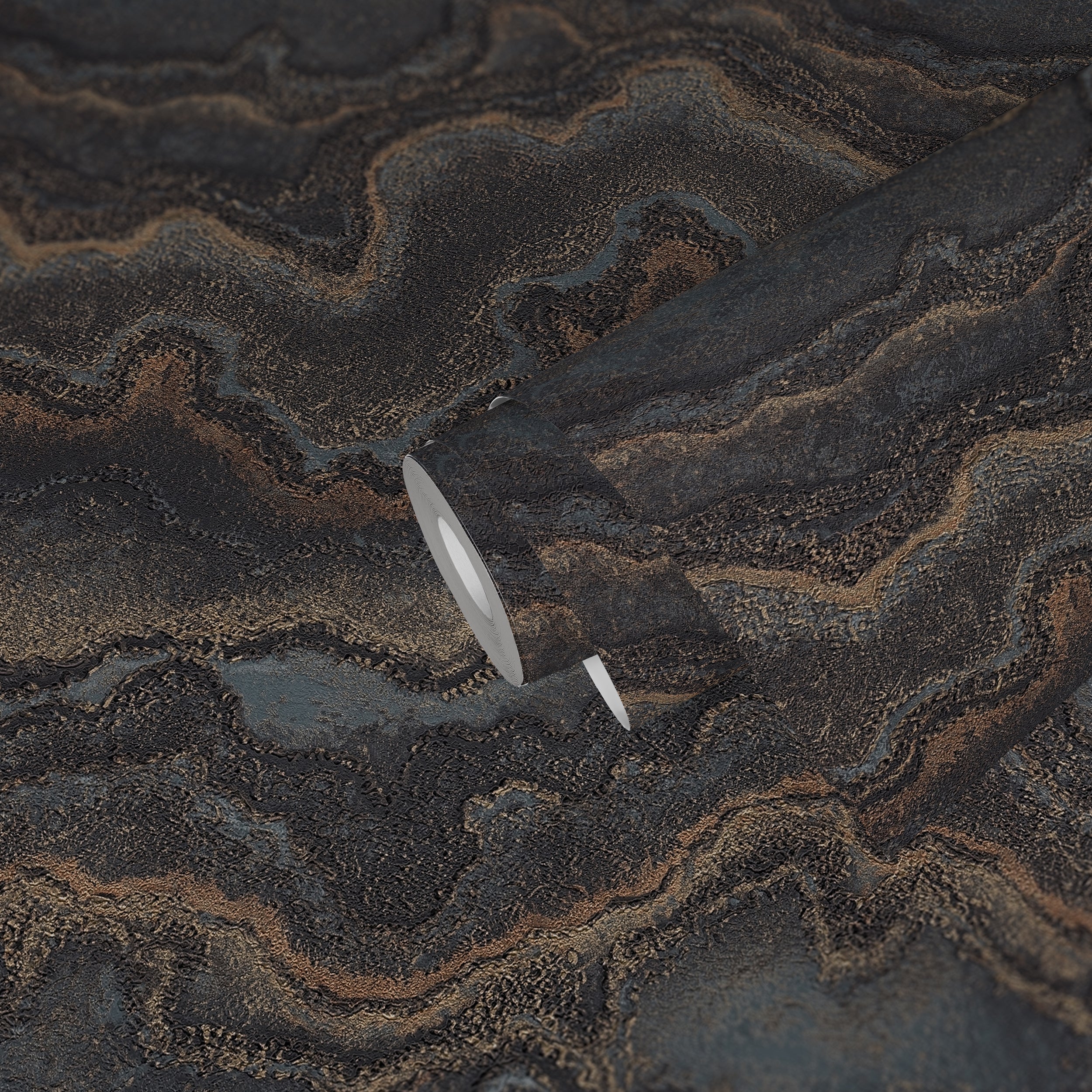 High-quality wallpaper from the Stories of Life collection in black 