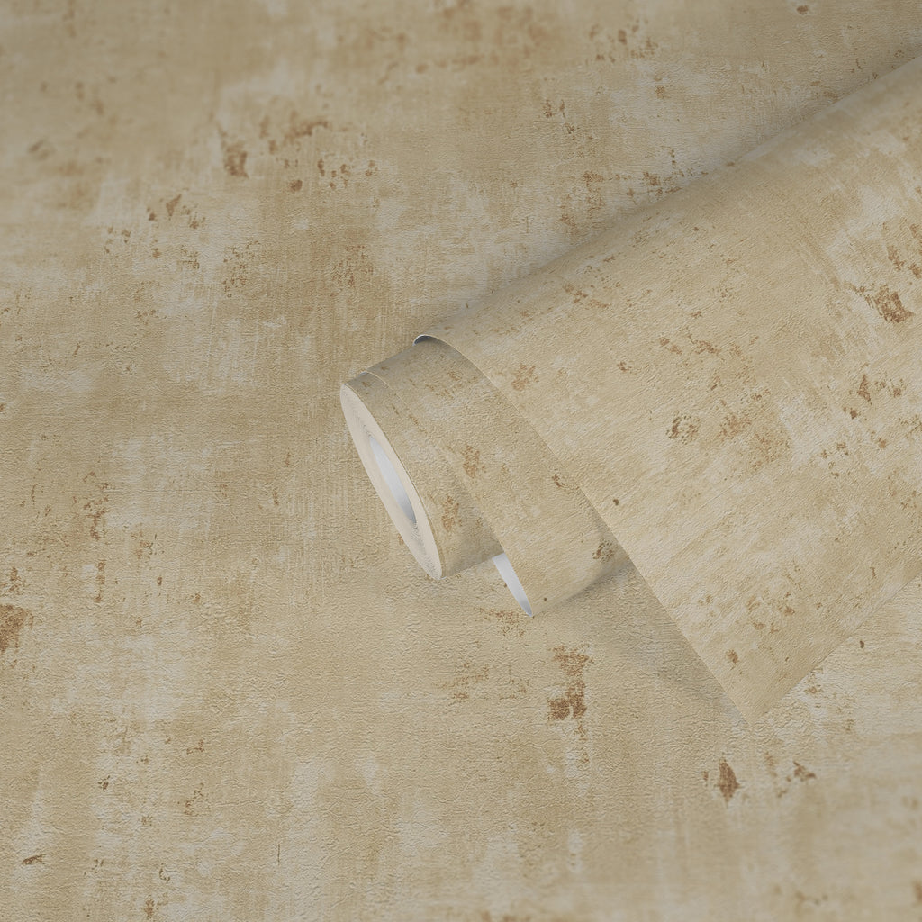 Hochwertige Vliestapete Beige Struktur