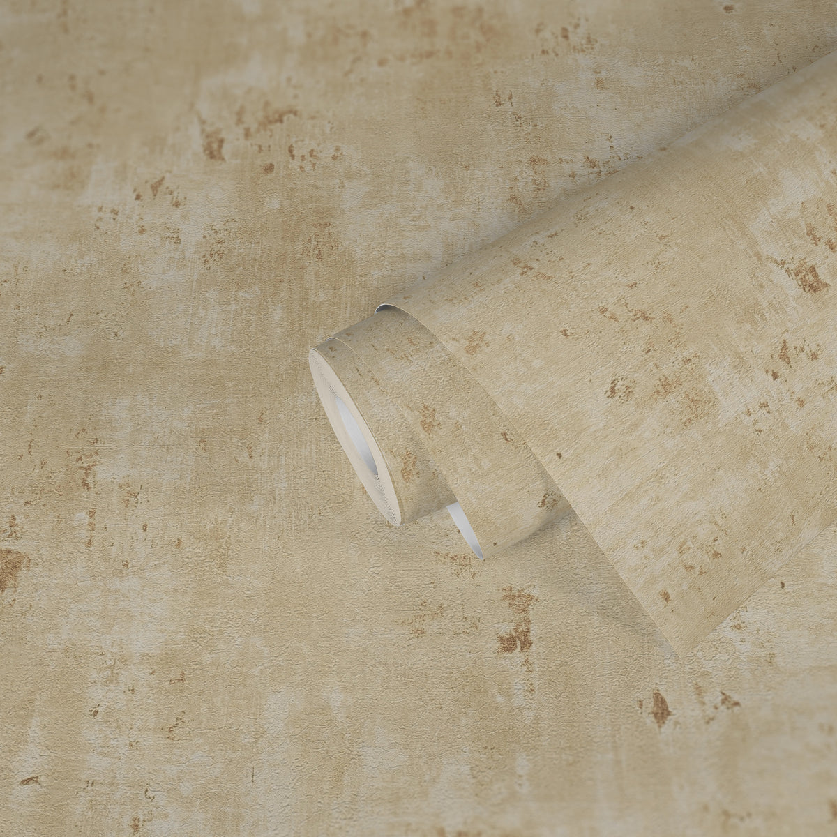 Hochwertige Vliestapete Beige Struktur