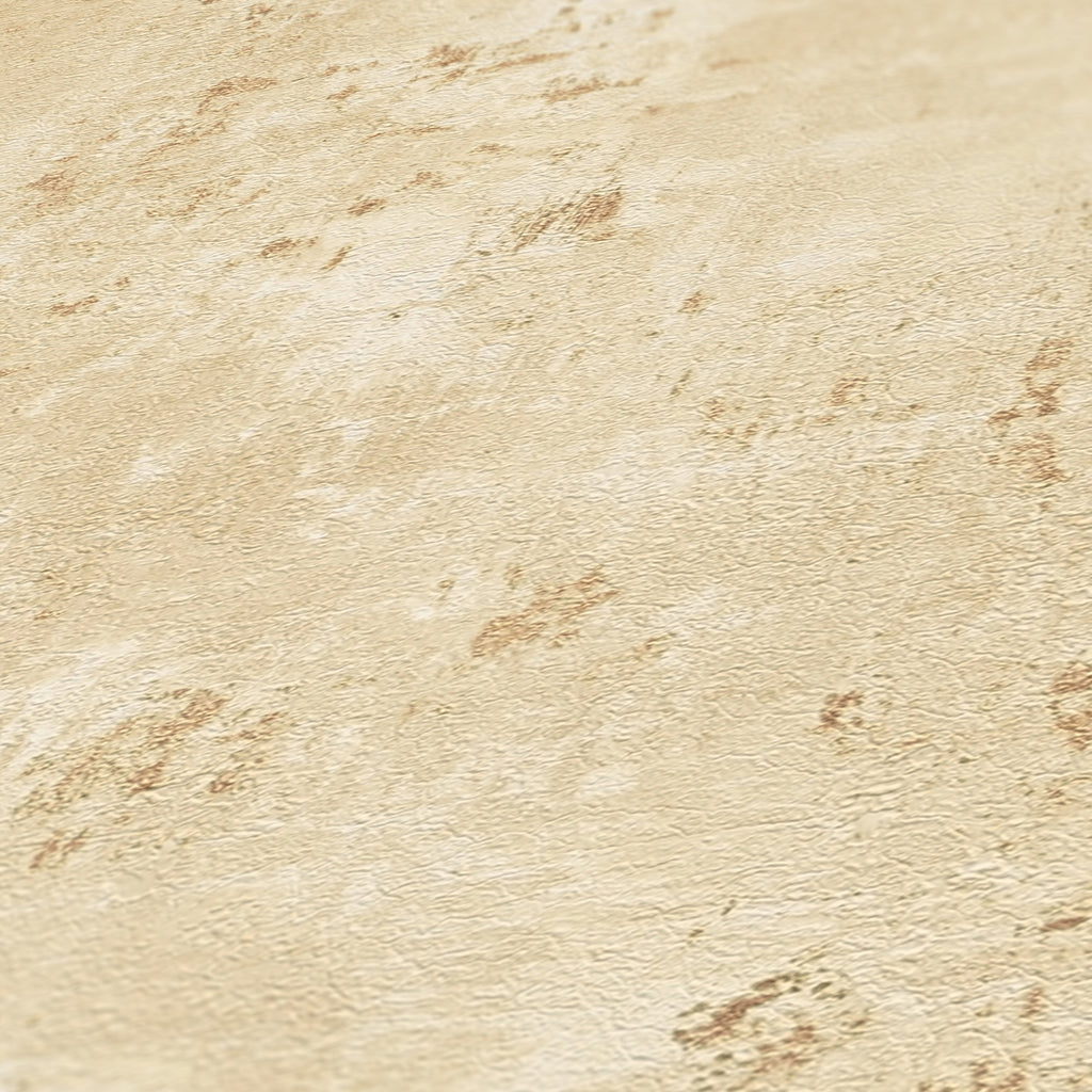 Hochwertige Vliestapete Beige Struktur