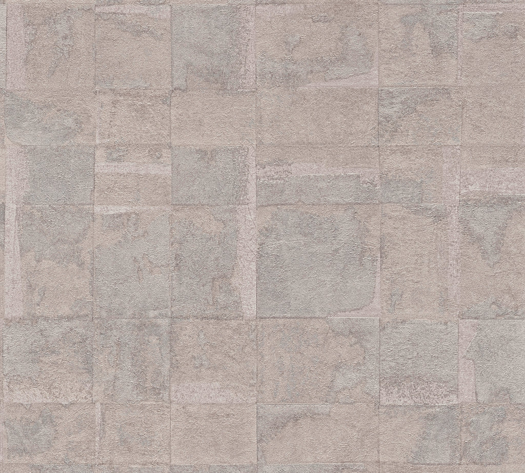Hochwertige Vliestapete Beige Struktur