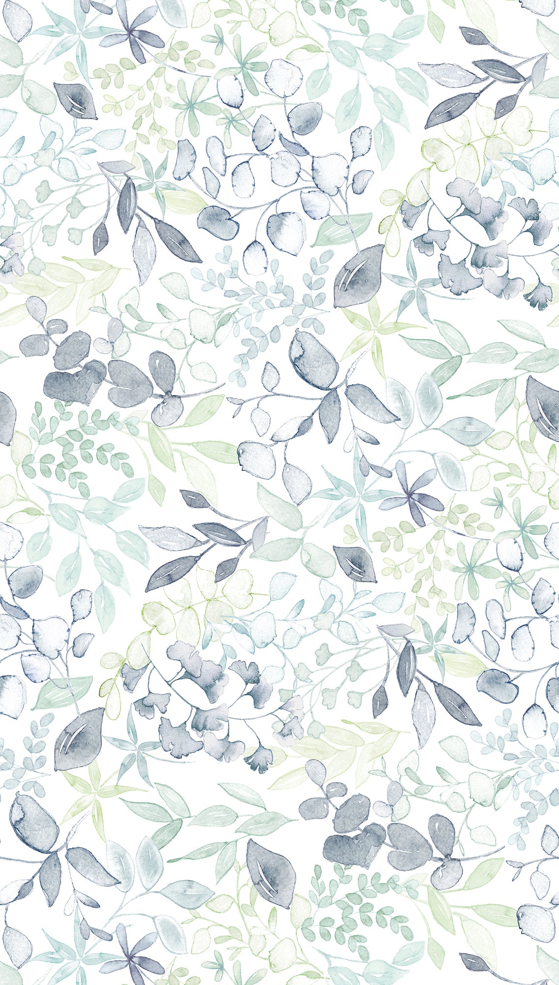 High-quality wallpaper from the Aquarelle Dreams collection in blue 
