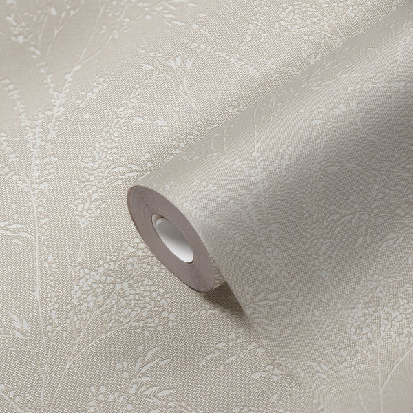 High-Quality Non-Woven Wallpaper Brown Branches
