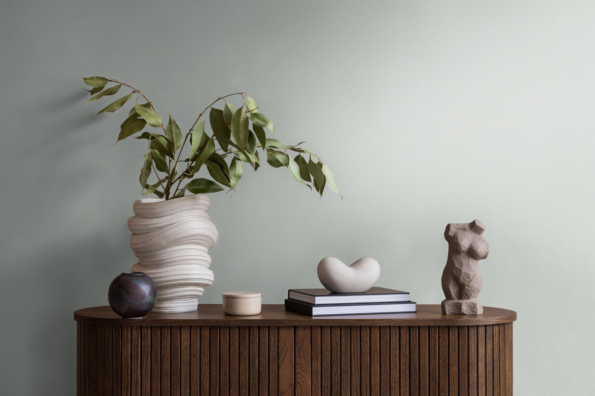 Hochwertige Tapete aus der Kollektion Pure Elegance in Grün