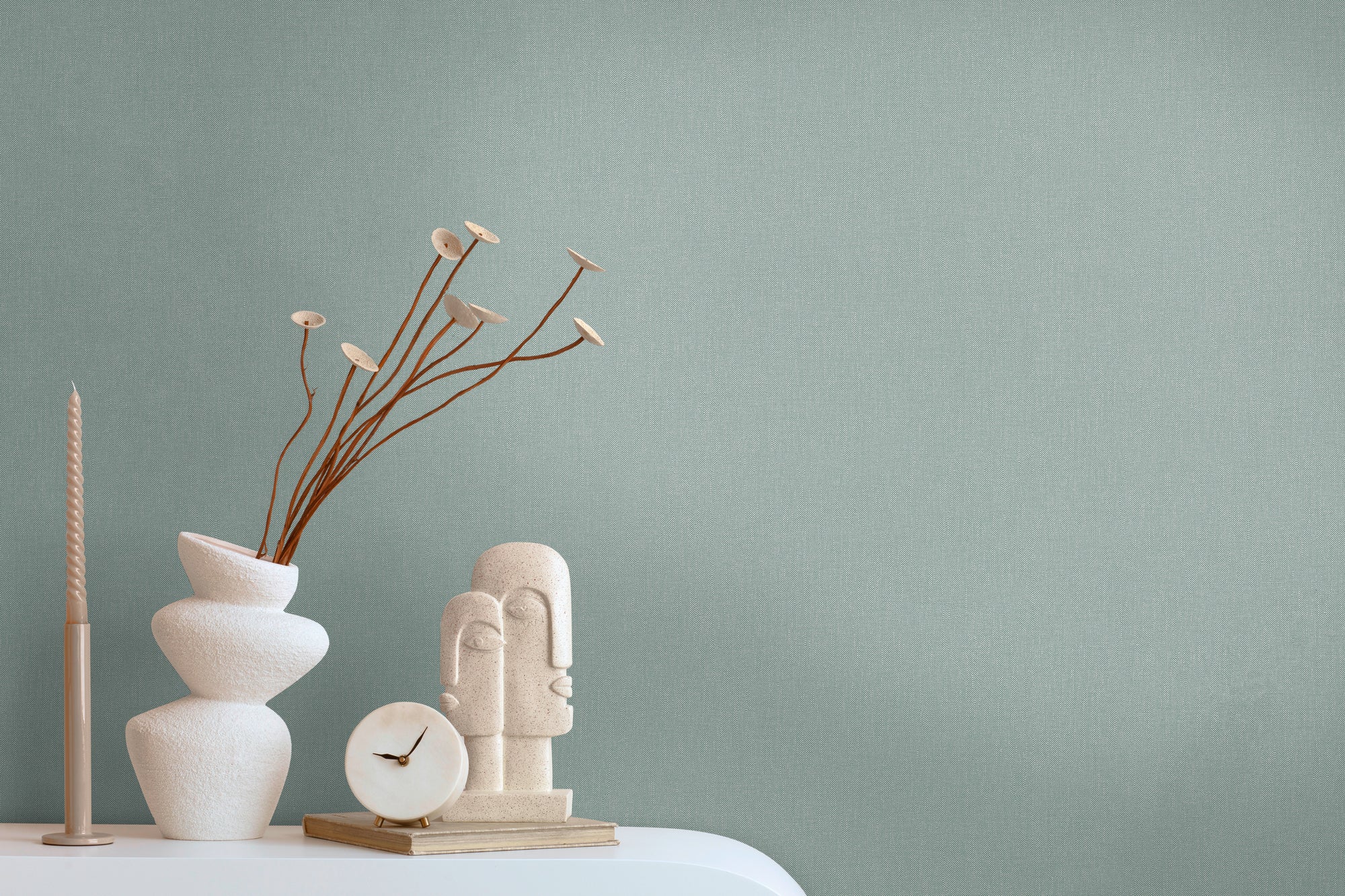 High-quality wallpaper from the Pure Elegance collection in green 