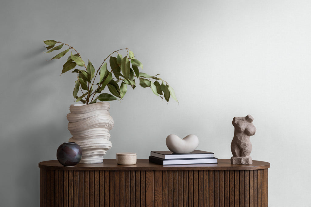 Hochwertige Tapete aus der Kollektion Pure Elegance in Weiß