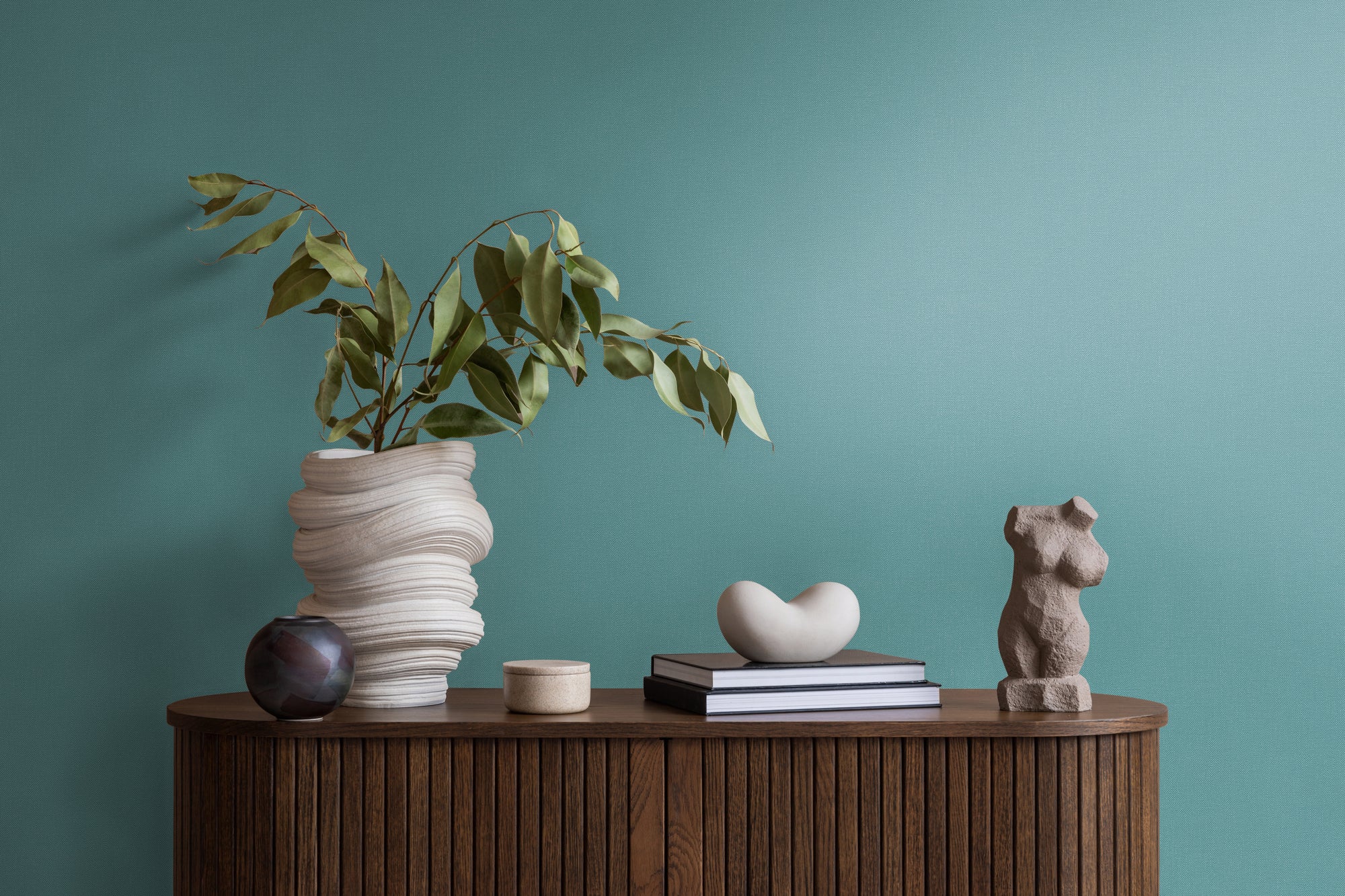 Hochwertige Tapete aus der Kollektion Pure Elegance in Blau