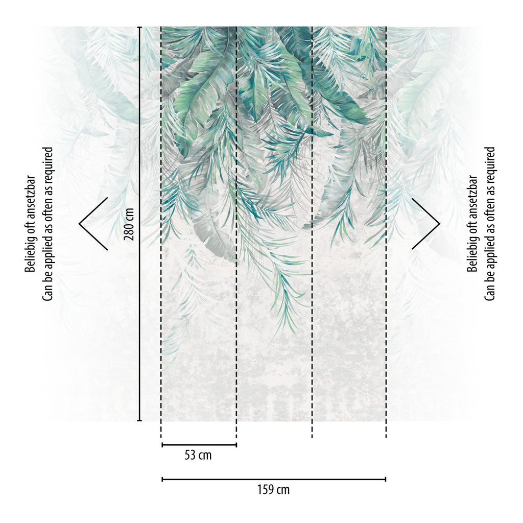 Hochwertige  Tapete aus der Kollektion THE WALL III in Grau