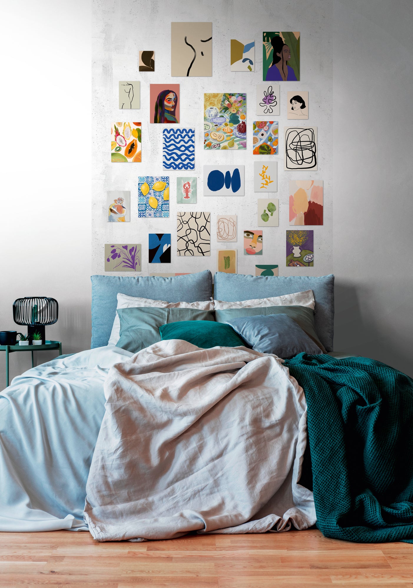 Hochwertige  Tapete aus der Kollektion THE WALL III in Bunt