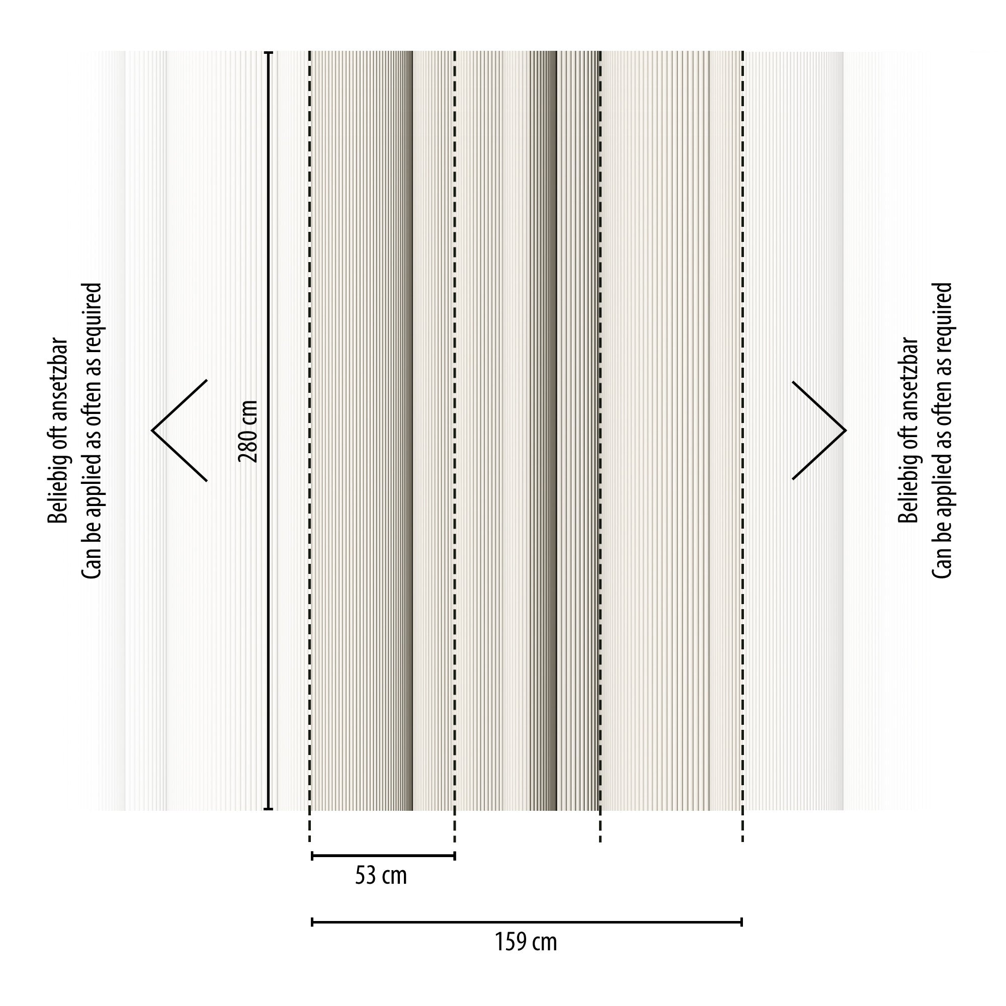 High-quality wallpaper from THE WALL III collection in beige 