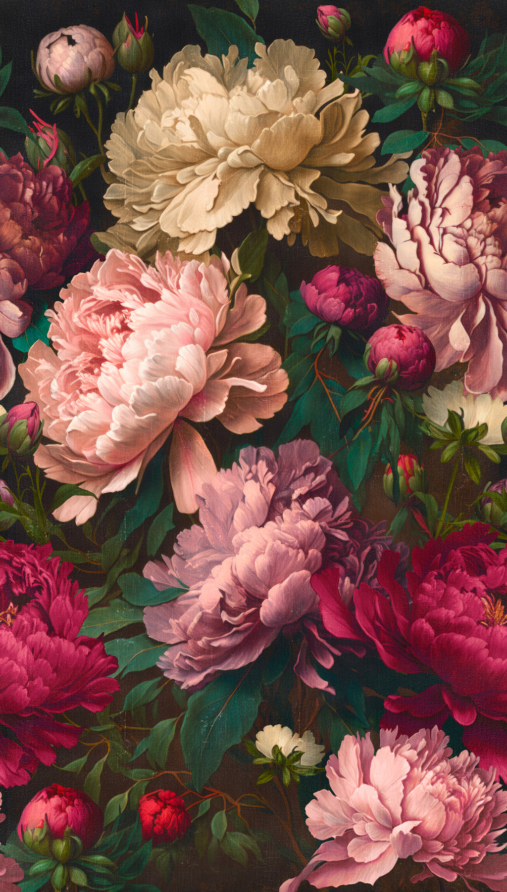 Hochwertige  Tapete aus der Kollektion THE WALL III in Rosa