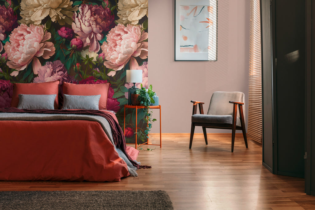 Hochwertige  Tapete aus der Kollektion THE WALL III in Rosa