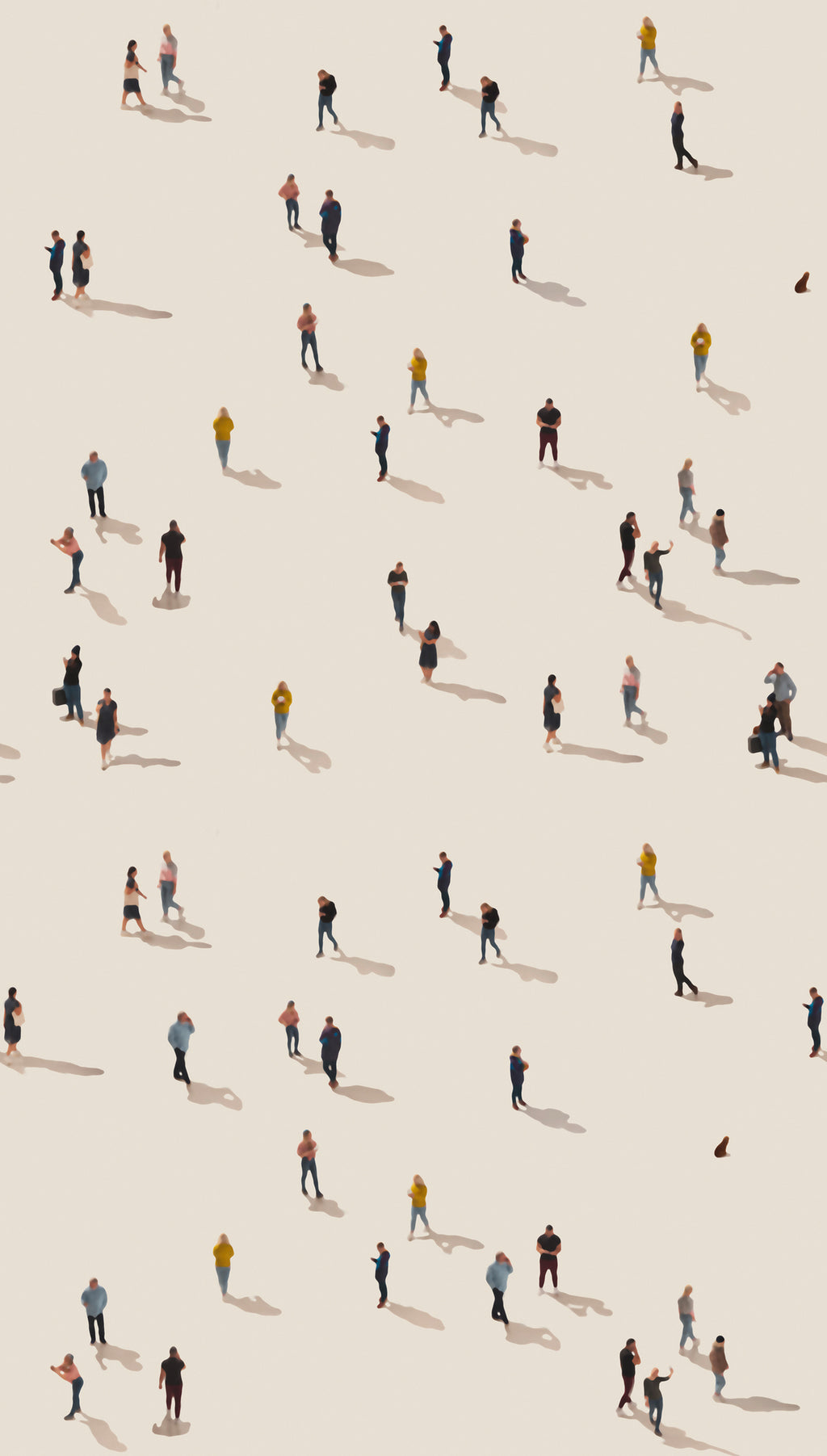 Hochwertige  Tapete aus der Kollektion THE WALL III in Beige