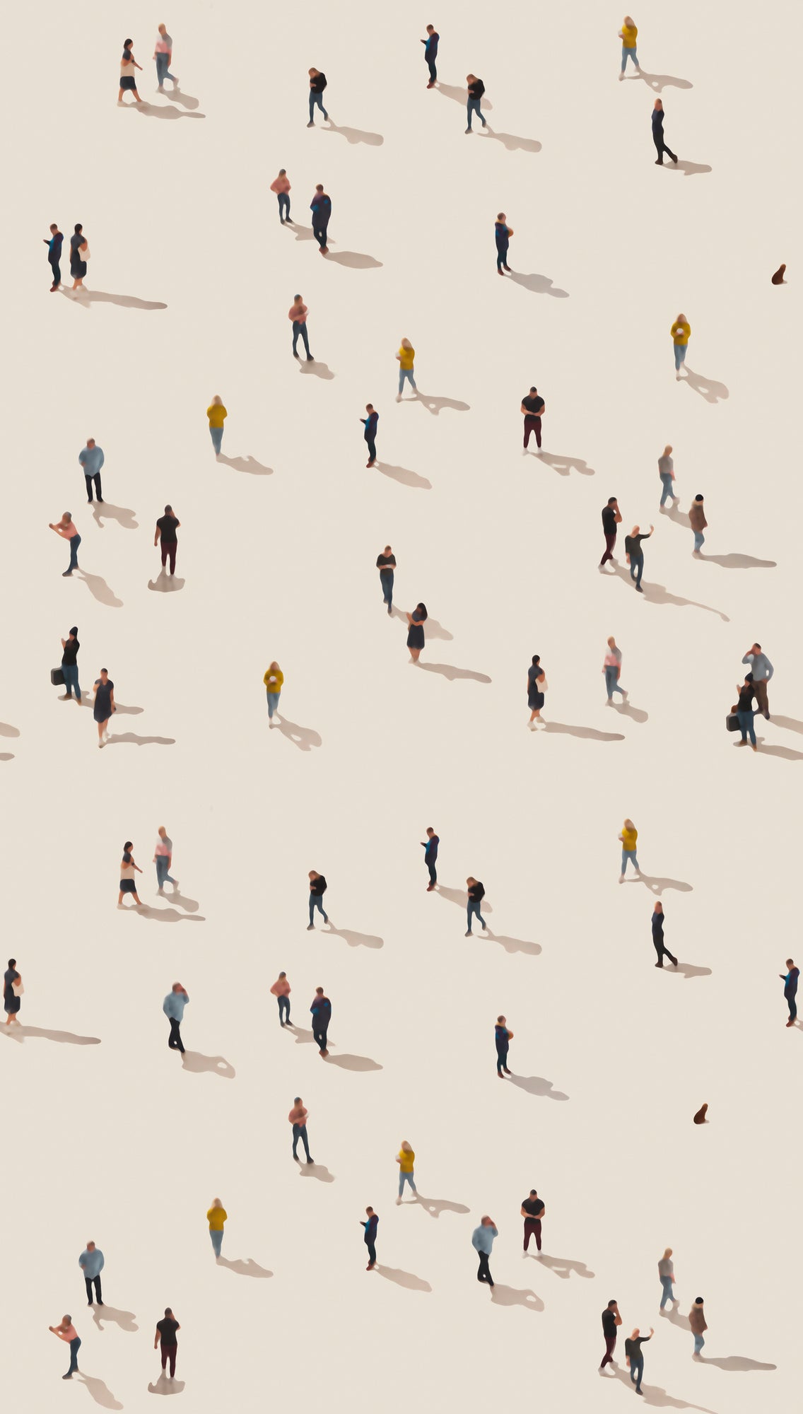 Hochwertige  Tapete aus der Kollektion THE WALL III in Beige