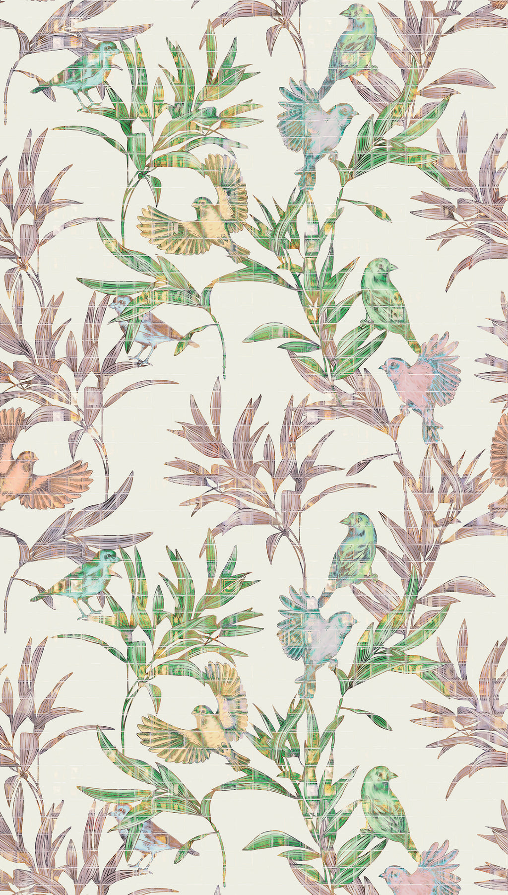 Hochwertige  Tapete aus der Kollektion THE WALL III in Bunt