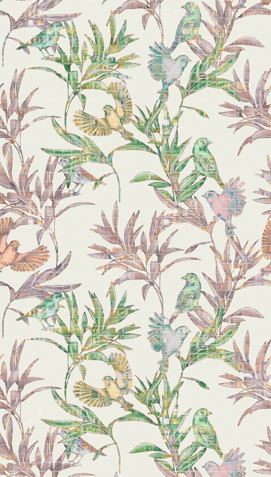 Hochwertige  Tapete aus der Kollektion THE WALL III in Bunt