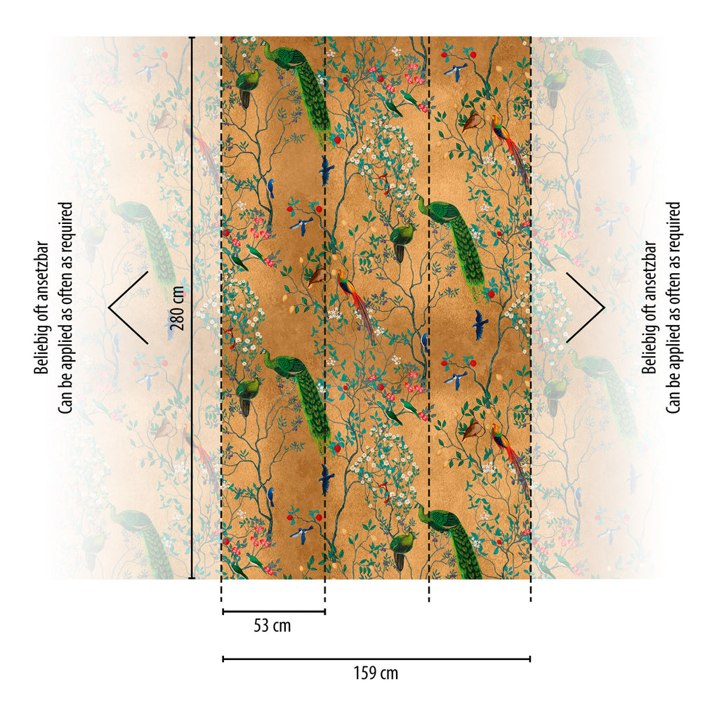 High-quality wallpaper from THE WALL III collection in a variety of colors 