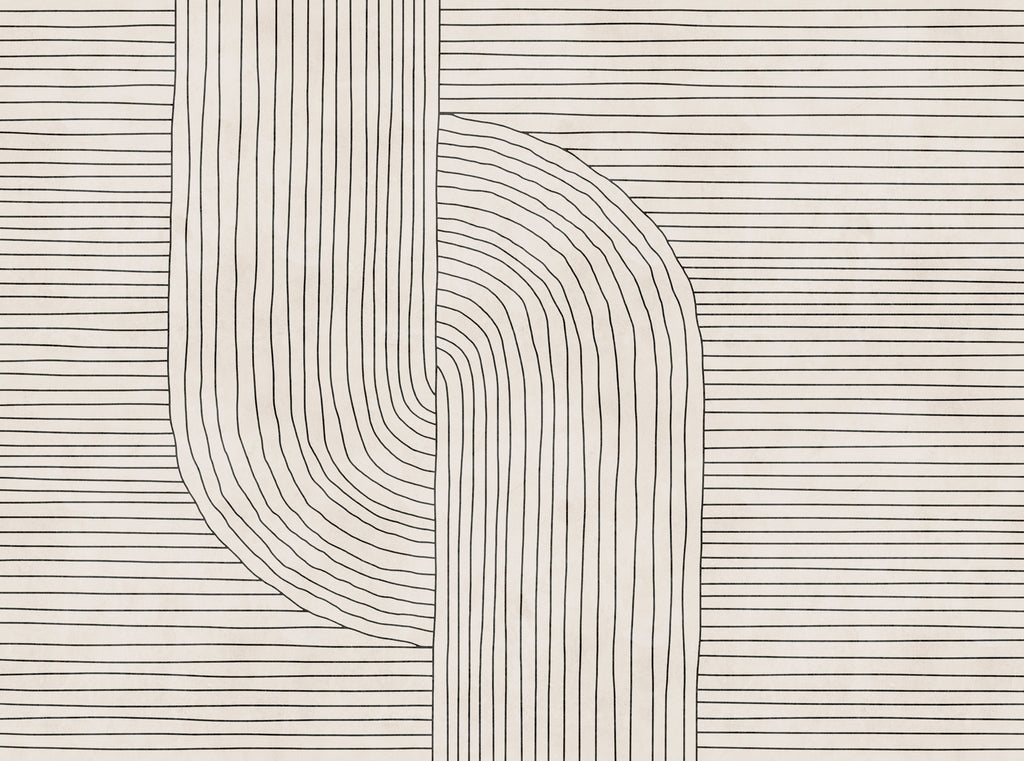 High-quality wallpaper from THE WALL III collection in cream 