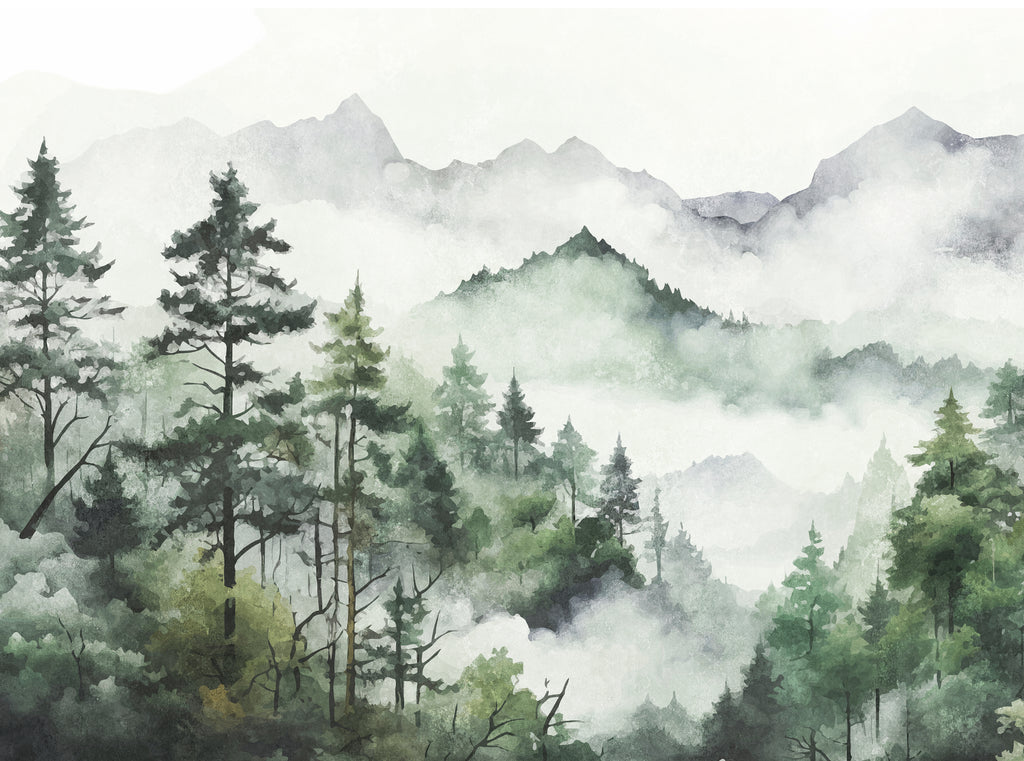 Hochwertige  Tapete aus der Kollektion THE WALL III in Grün