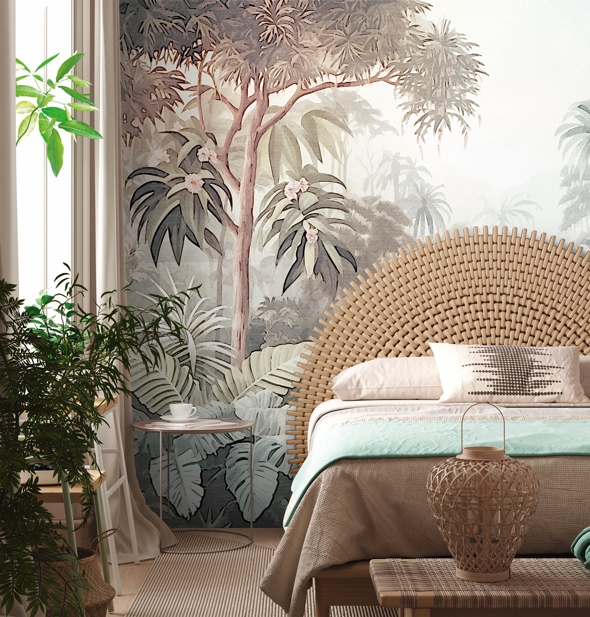 Hochwertige  Tapete aus der Kollektion THE WALL III in Bunt