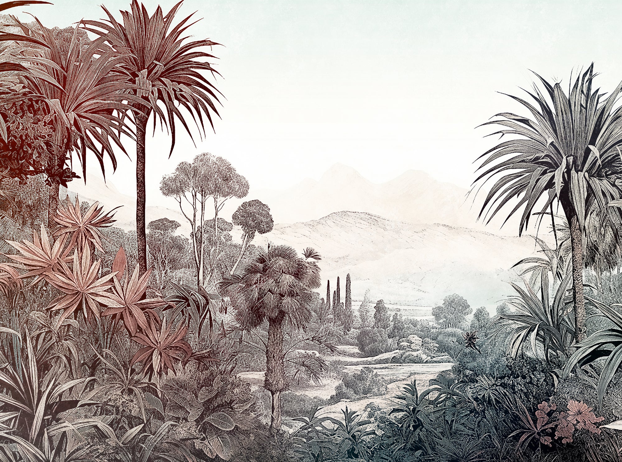 Hochwertige  Tapete aus der Kollektion THE WALL III in Bunt