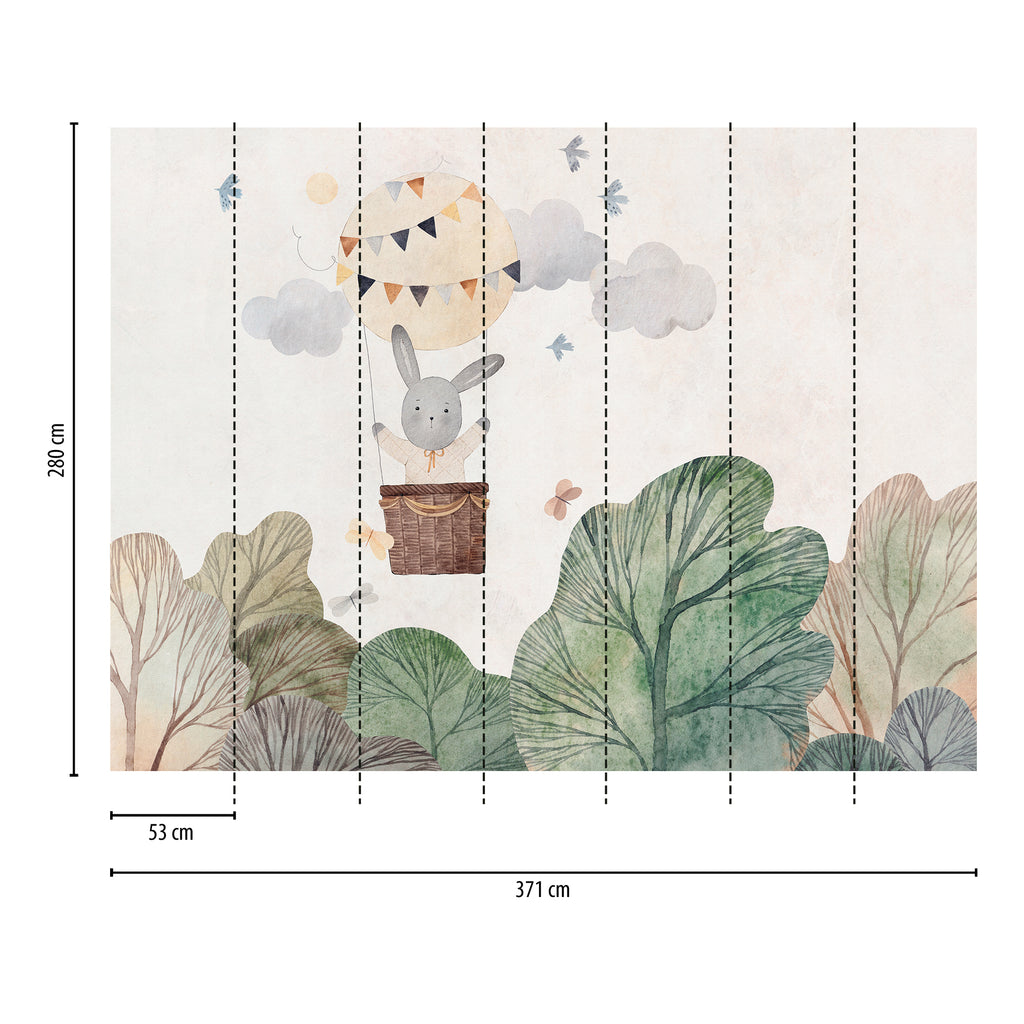 Hochwertige  Tapete aus der Kollektion THE WALL III in Beige