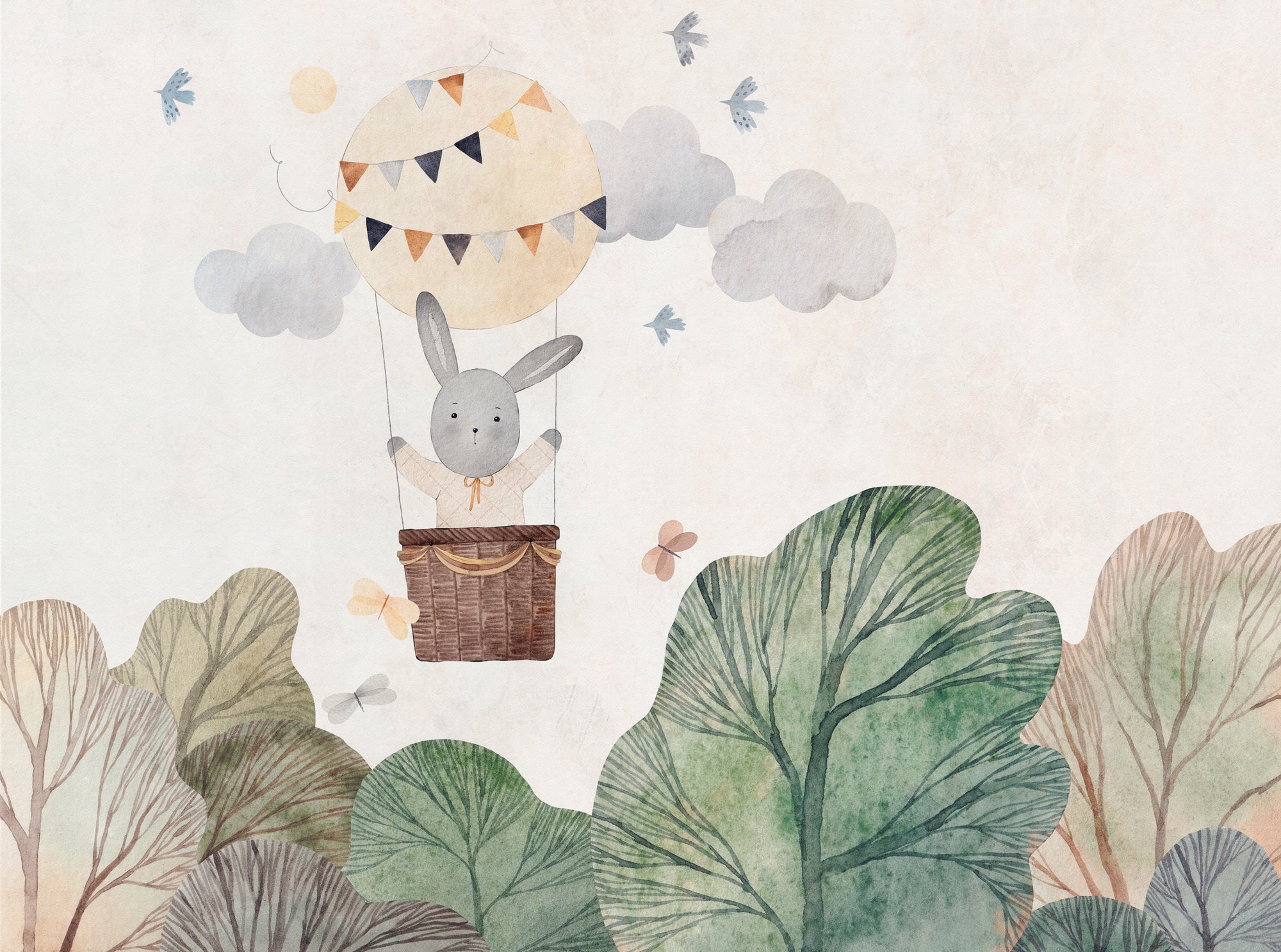 Hochwertige  Tapete aus der Kollektion THE WALL III in Beige