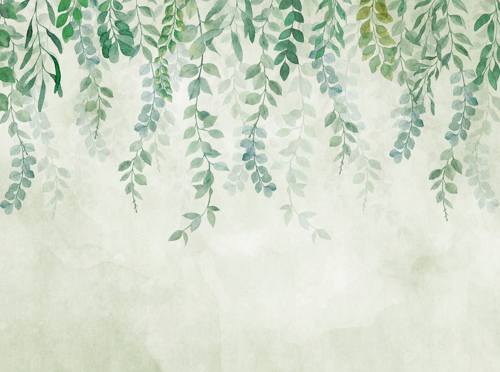 High-quality wallpaper from THE WALL III collection in green 