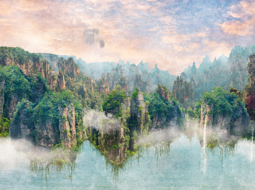 Hochwertige  Tapete aus der Kollektion THE WALL III in Bunt