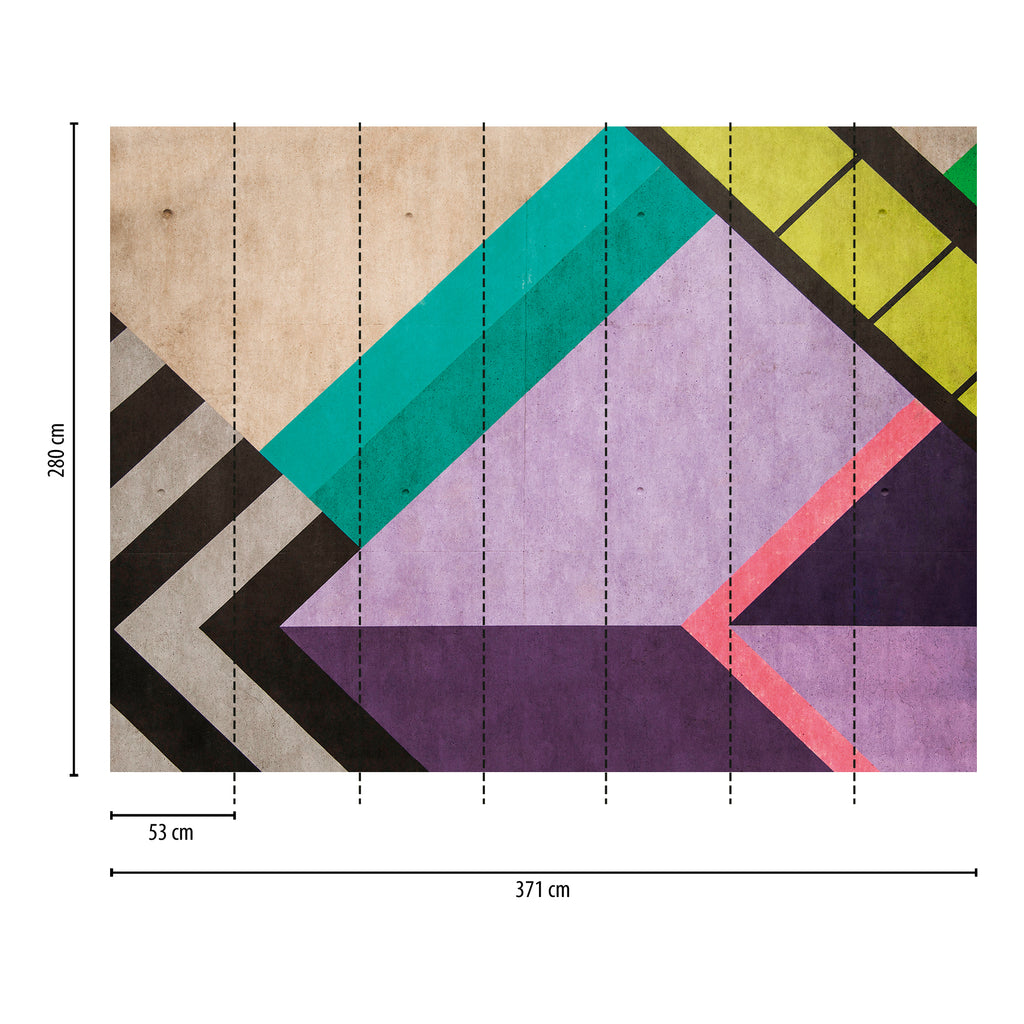 High-quality wallpaper from THE WALL III collection in a variety of colors 