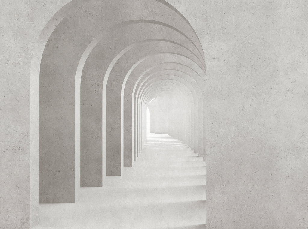 Hochwertige  Tapete aus der Kollektion THE WALL III in Grau