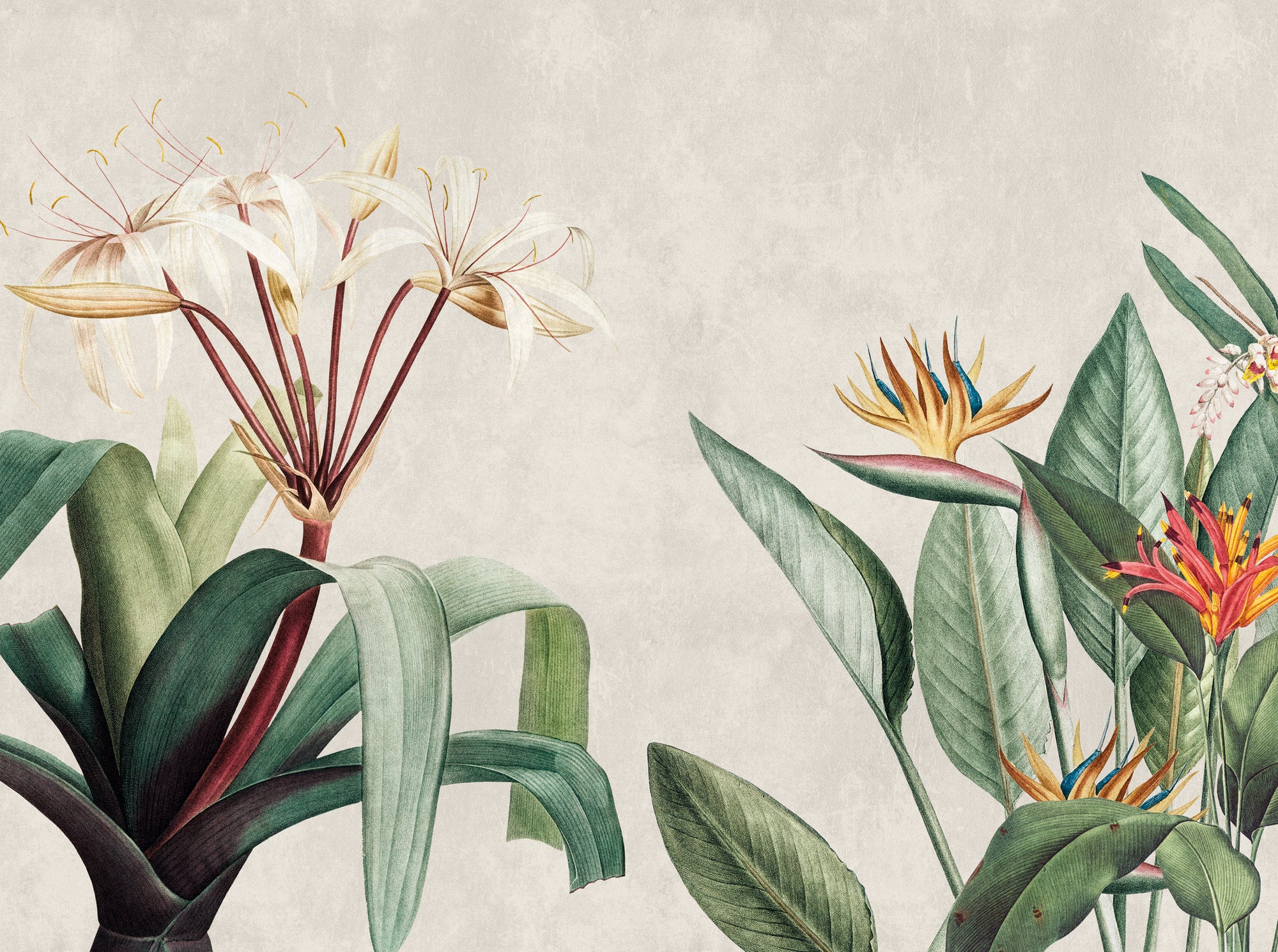 High-quality wallpaper from THE WALL III collection in cream 