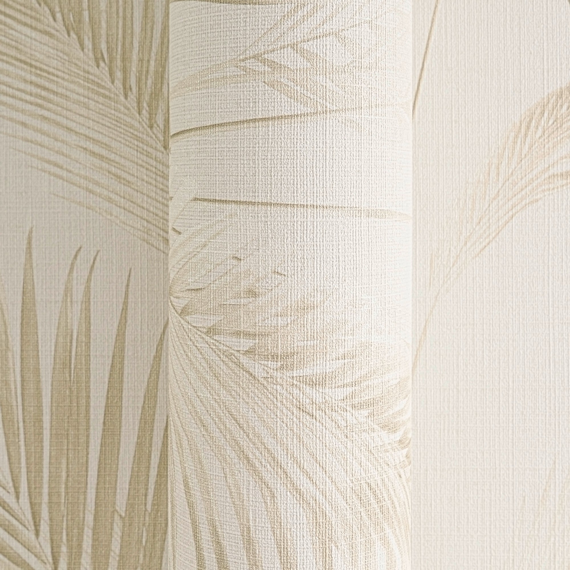 High-Quality Non-Woven Wallpaper Cream Floral