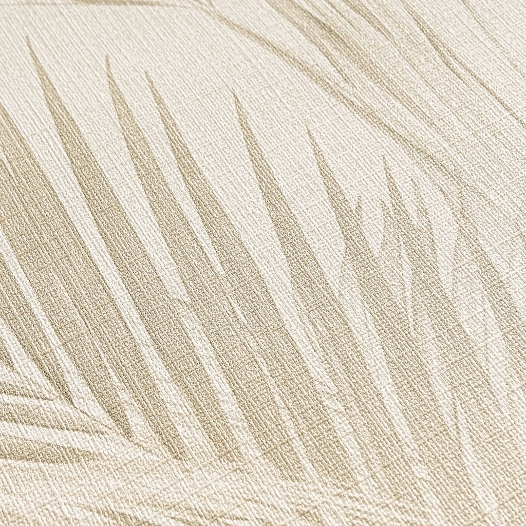 High-Quality Non-Woven Wallpaper Cream Floral