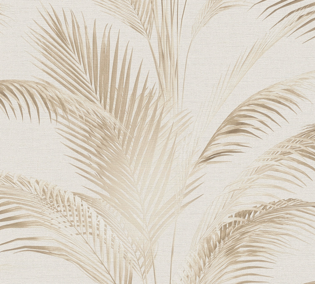 High-Quality Non-Woven Wallpaper Cream Floral