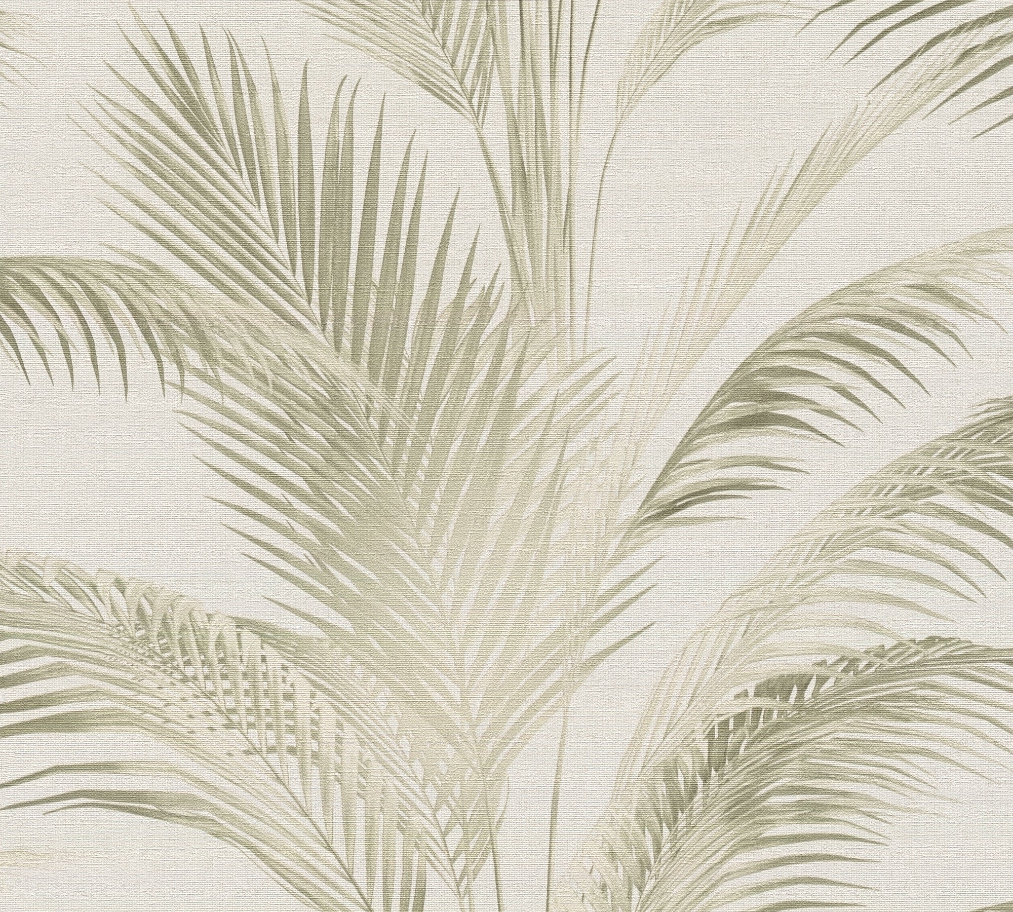 High-Quality Non-Woven Wallpaper Cream Floral