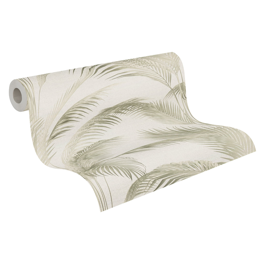 High-Quality Non-Woven Wallpaper Cream Floral