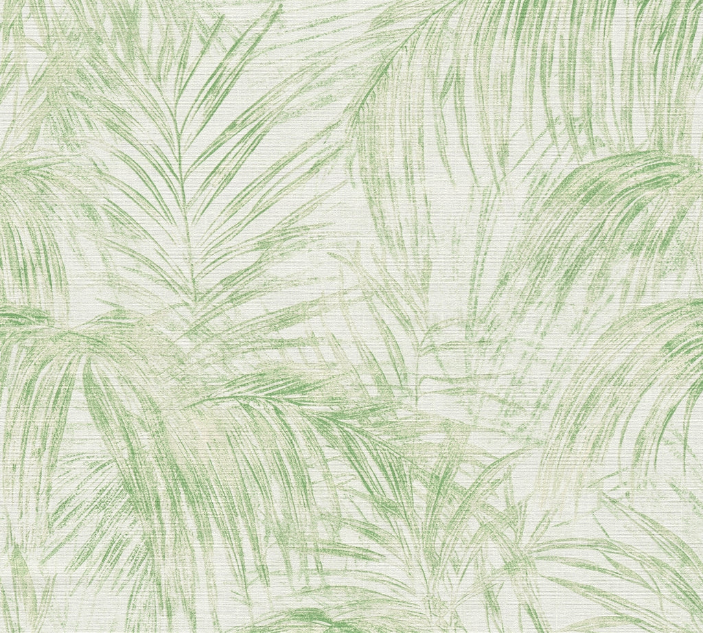 Hochwertige Vliestapete Creme Floral