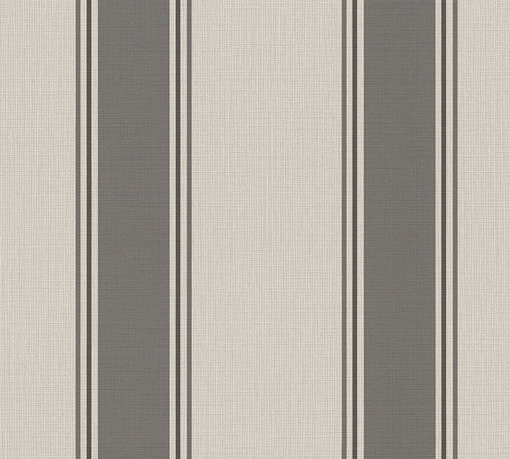 Hochwertige Vliestapete Beige Streifentapete