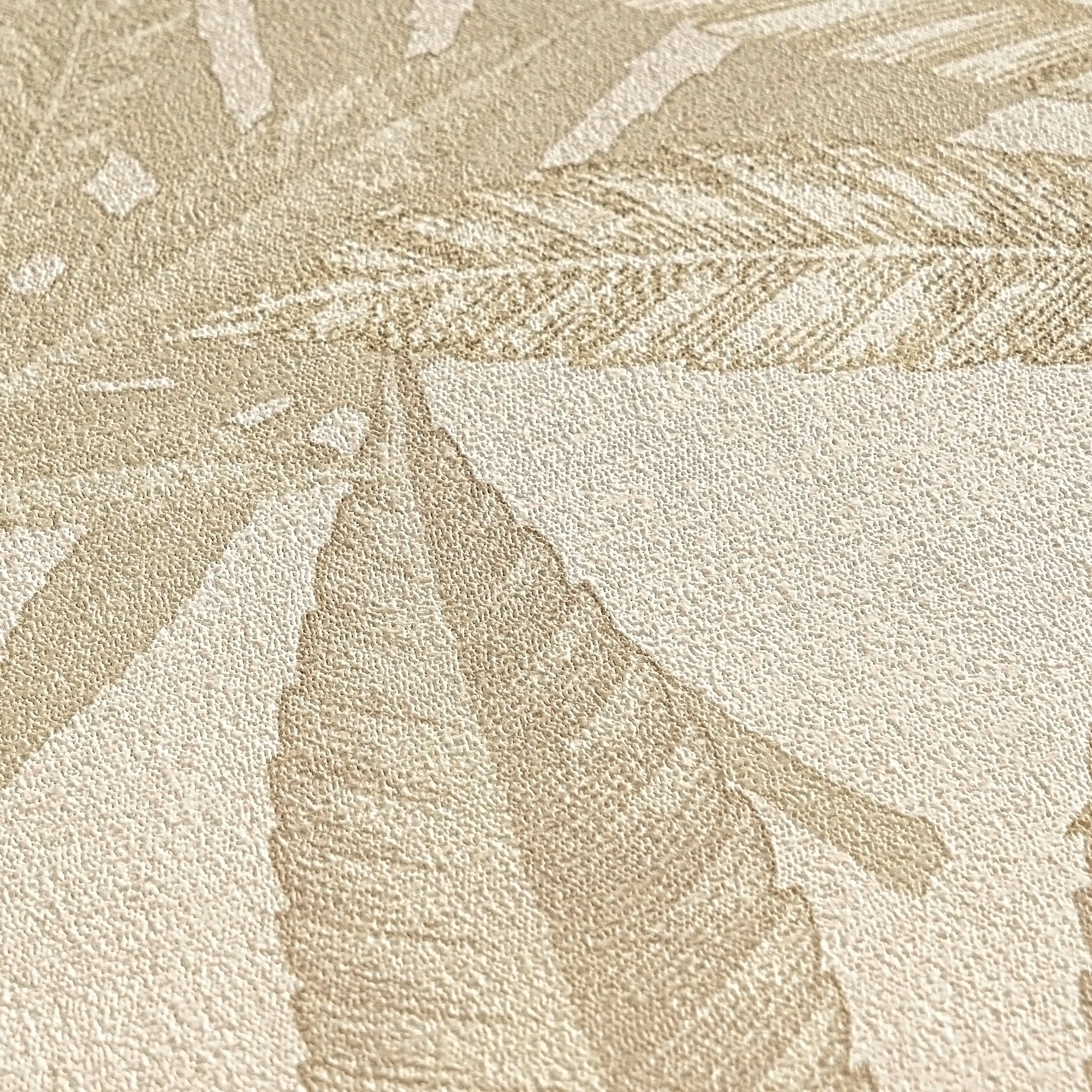 High-Quality Non-Woven Wallpaper Cream Floral