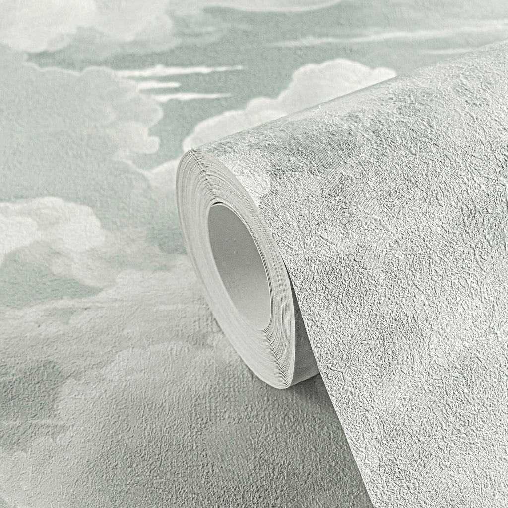 High-quality Non-woven Wallpaper White Clouds