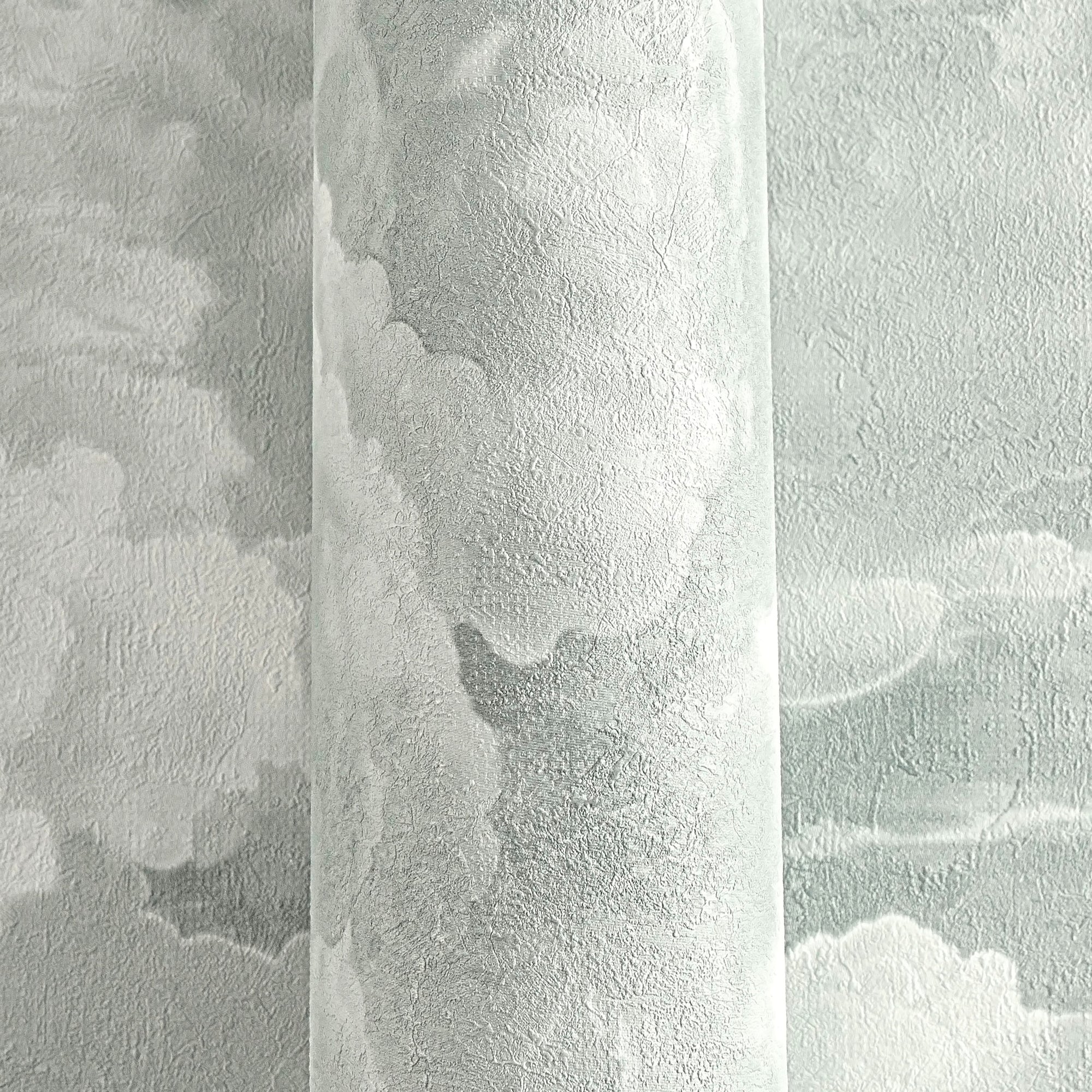 High-quality Non-woven Wallpaper White Clouds