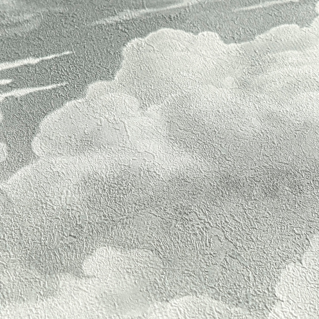 High-quality Non-woven Wallpaper White Clouds