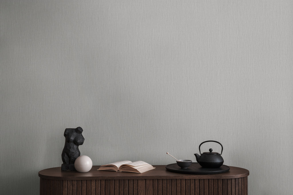 High-quality wallpaper from the Michalsky 6 collection in grey. 