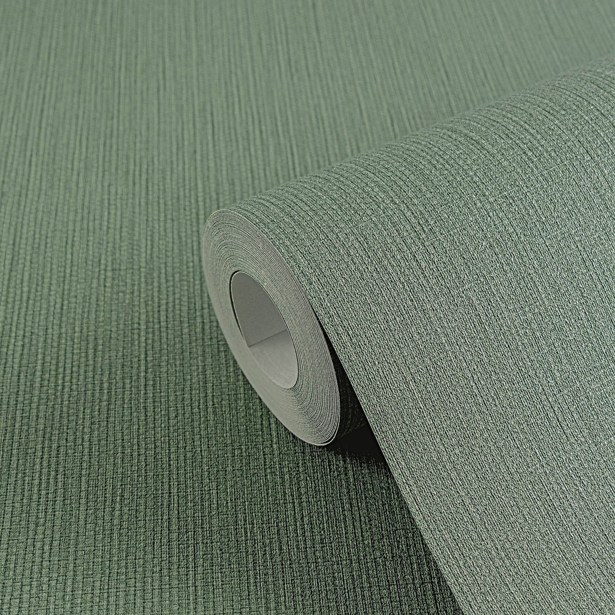 High-quality wallpaper from the Michalsky 6 collection in green 