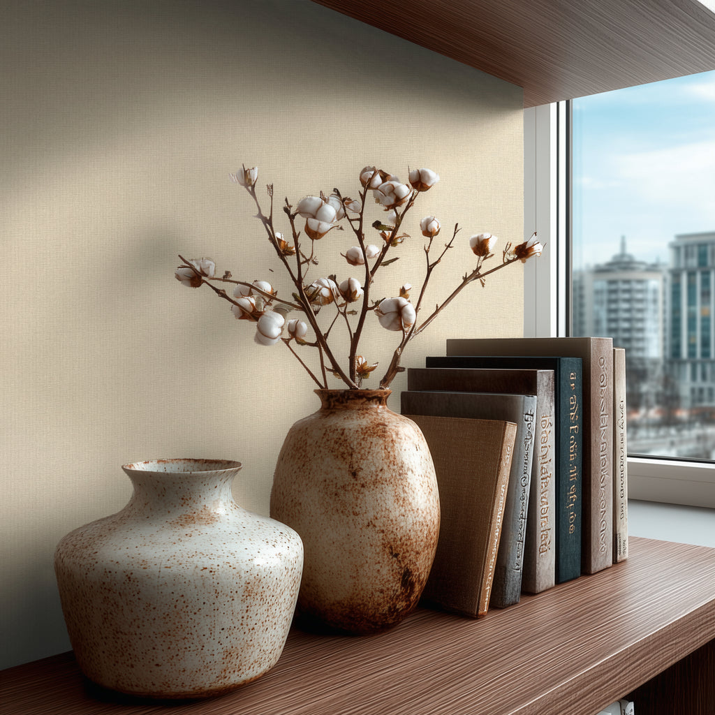 Hochwertige  Tapete aus der Kollektion Michalsky 6 in Beige