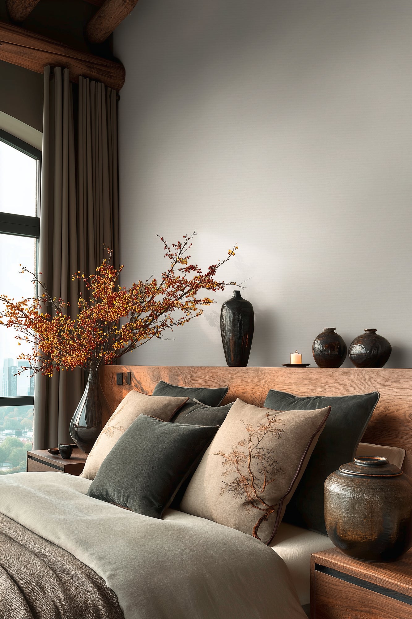 High-quality wallpaper from the Michalsky 6 collection in white 