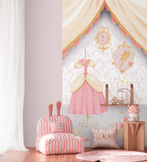 High-Quality Photo Wallpaper Cream Princess