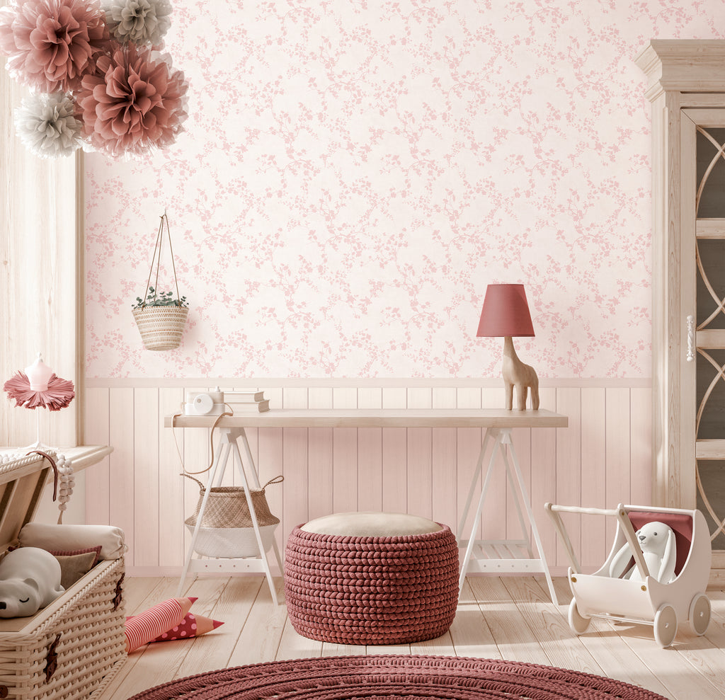 Premium Photo Wallpaper Cream Branches